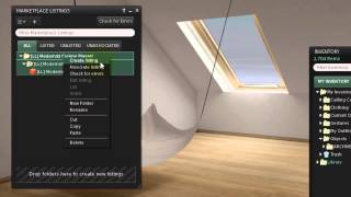Second Life ViewerManaged Marketplace Pt 2  Creating a New Listing [upl. by Ecydnac]