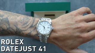 Rolex DateJust 41 Reference 126334 Watch Review  Vallae Goods [upl. by Jarv]