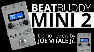 Joe Vitale Jr  BeatBuddy MINI 2 Drum Machine Review Performance [upl. by Ahselrak]