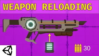 10 Weapon Reloading using animation events in unity [upl. by Yelhak]