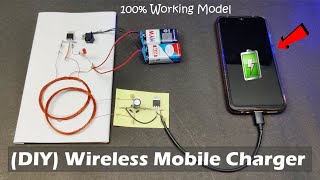 How to make Wireless Mobile Charger [upl. by Gilboa]