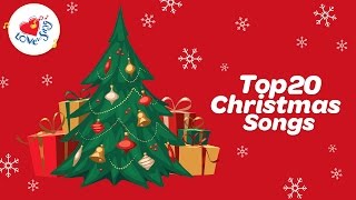 Top 20 Christmas Carols amp Songs Playlist with Lyrics [upl. by Dieterich]