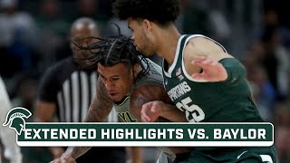 Baylor at Michigan State  Extended Highlights  Big Ten Mens Basketball  Dec 16 2023 [upl. by Cote200]