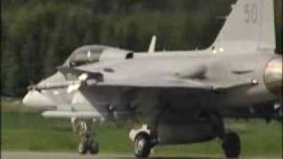 SAAB Gripen STOL Capabilities [upl. by Ifen]