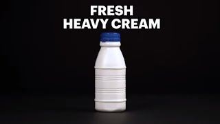 Everything Youve Ever Wanted to Know About Heavy Cream  Tastemade [upl. by Macdonell]