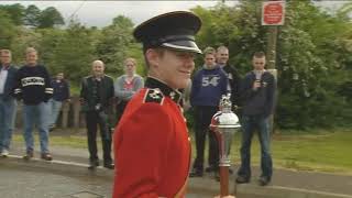 Kilcluney Volunteers FB Annual Parade 2004 [upl. by Ocirderf]