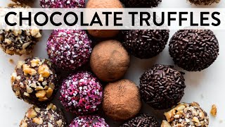 Chocolate Truffles  Sallys Baking Recipes [upl. by Artekal]