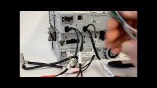 How to wire an aftermarket radio  I Demo install with metra harness and antenna adapter [upl. by Lawry676]