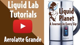 Liquid Lab  Aerolatte Grande Milk Frother [upl. by Mayman]