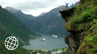 Geirangerfjord Norway Amazing Places [upl. by Aicssej]