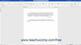 Word 2019 and 365 Tutorial NonPrinting Characters Microsoft Training [upl. by Alain]