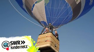 Heißluftballon bauen Handwerkskunst  SWR Kindernetz [upl. by Ytinav675]