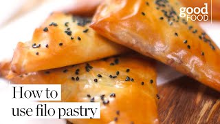 How to use filo pastry [upl. by Hepsoj]