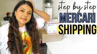 How To Pack and Ship Your Mercari Orders 2021 Mercari Shipping Tips And Tutorial [upl. by Elledoj]