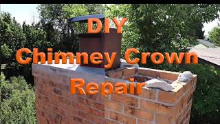 DIY Chimney Crown repair [upl. by Myles]