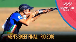 Mens Skeet Shooting Final  Rio 2016 Replays [upl. by Eilzel]