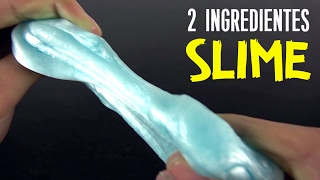 SLIME CON SOLO 2 INGREDIENTES [upl. by Schreib994]