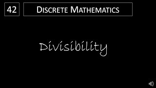 Discrete Math  411 Divisibility [upl. by Erlinna118]