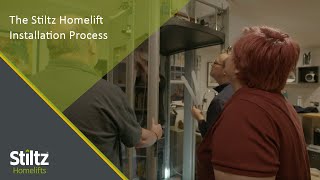 Home Lift Installation Process at Stiltz [upl. by Harlow]