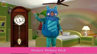 Hickory Dickory Dock  Nursery Rhymes with Lyrics [upl. by Revart]