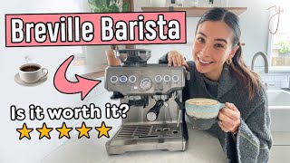 Breville Barista Express Review I How to use a beginners guide☕ [upl. by Apurk]