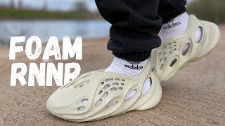 I Get It Now Yeezy Foam Runner Sand Review amp On Foot [upl. by Jenilee]