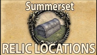 ESO Summerset Summerset Relics Locations – Achievement  Trophy Guide [upl. by Ameg]