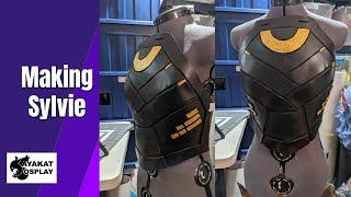 Making Sylvies Breastplate from FOAM [upl. by Gelb]