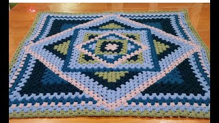 Kaleidoscope Granny Blanket CAL Part 1 [upl. by Lozar807]