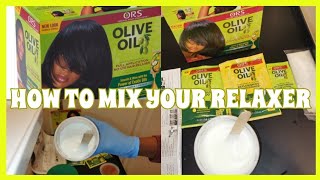 HOW TO MIX YOUR RELAXER  RELAXER YOUR 4C HAIR  AMIFULLEST [upl. by Payne77]