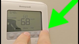 How to Factory Reset a Honeywell T6 thermostat [upl. by Notyrb612]