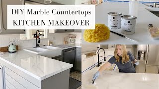 Giani Countertop Paint Kit  DIY Marble Countertop [upl. by Arretnahs]