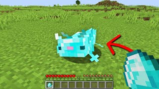 Minecraft But You Can Breed Axolotls From Any Item [upl. by Namlas]