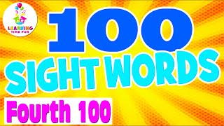 SIGHT WORDS for Kids  100 Common High Frequency Words [upl. by Stichter307]