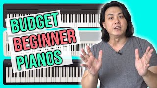 Top 5 Affordable Beginner Pianos [upl. by Ahseryt]