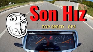 Kuba Çita 180 R Gold Hız Denemesi Son Hız Top Speed GPS [upl. by Maisey186]