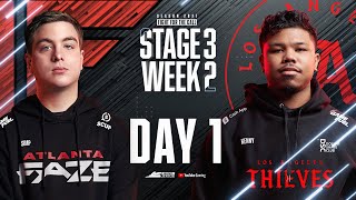 Call Of Duty League 2021 Season  Stage III Week 2 — Paris Home Series  Day 1 [upl. by Eniala]