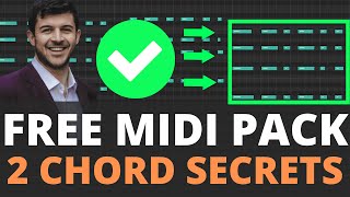 Nikos Free MIDI Chord Kit  2 Easy Ways To Create 100 Chord Progressions Its Not Fair [upl. by Trant]