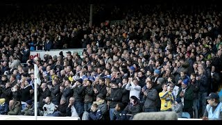 Leeds Fans Singing Marching On Together Vs Newcastle 2016 [upl. by Elletsyrk77]