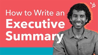 How to Write an Executive Summary  Step by Step [upl. by Handler536]