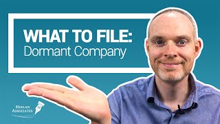 WHAT TO FILE FOR A DORMANT LIMITED COMPANY UK [upl. by Irtimed390]