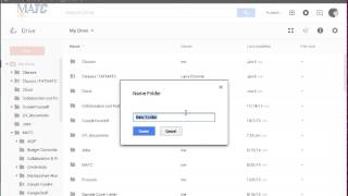 Create Folder in Google Drive [upl. by Eisset585]