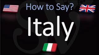 How to Pronounce Italy CORRECTLY [upl. by Enirak]