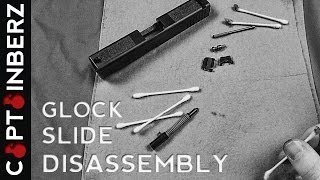 Glock Slide Disassembly amp Cleaning [upl. by Perice]