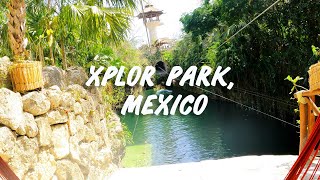 Xplor Adventure Park Mexico Ziplines amphibious vehicles underground rivers and more [upl. by Llenrev]