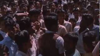 Student movement Calcutta 1968 violent demonstrations [upl. by Erlene784]