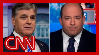 Stelter I watched Hannitys show for a week Heres what I found [upl. by Ayhtin279]