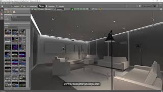 How to create light scenes in Dialux evo [upl. by Rudwik948]