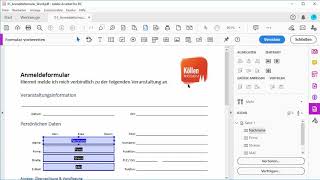 dfSC21  PDF Formulare erstellen [upl. by Aillil577]