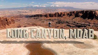 Long Canyon Moab Another scenic route from Moab to Canyonlands [upl. by Brande]